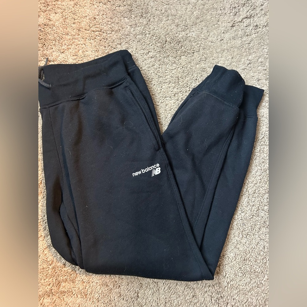 New Balance Kids Black Sweatpants